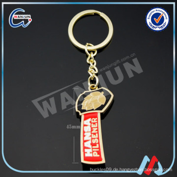 Werbe-Schlüsselanhänger Aluminium-Legierung Flasche Opener Keychain